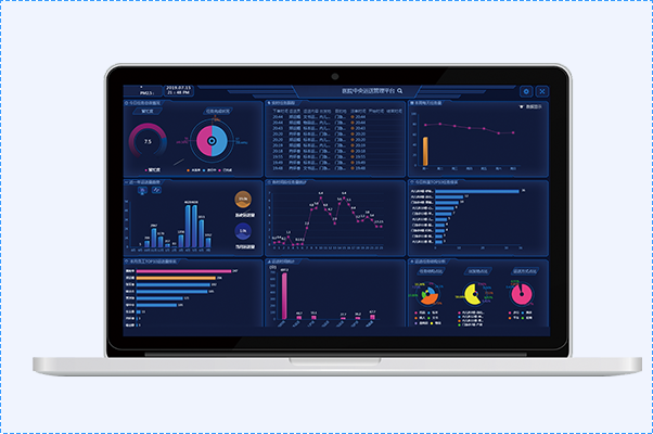 运送系统可视化大屏