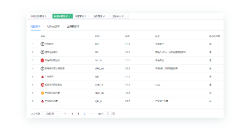资金流水系统界面